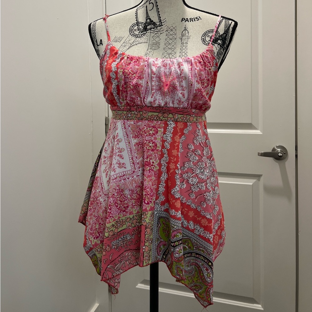 Y2K spaghetti strap top